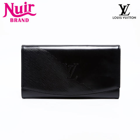 LOUIS VUITTON 1996 Epi Opera Line Aegean Clutch bag black WS20303