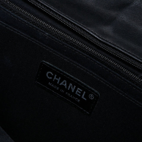 CHANEL Ladybug Matelasse Chain 9.8" 14th series 2010-2011 Shoulder Bag black WS20307