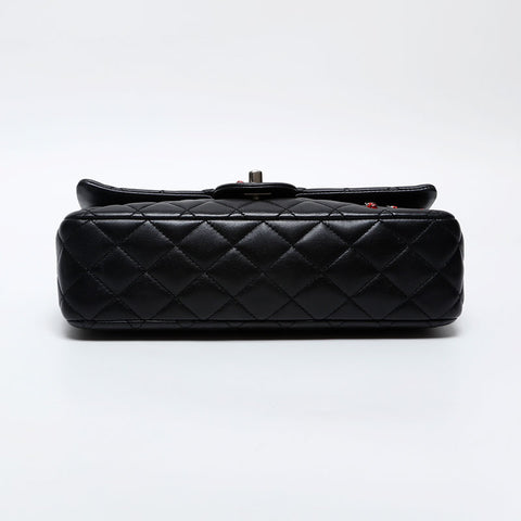 CHANEL Ladybug Matelasse Chain 9.8" 14th series 2010-2011 Shoulder Bag black WS20307