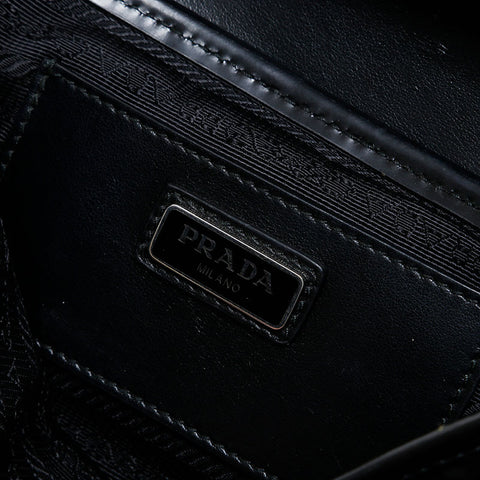 PRADA leather smartphone case Waist bag black WS20311
