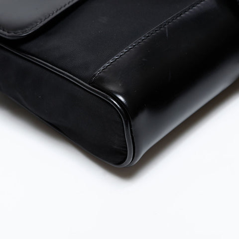 PRADA leather smartphone case Waist bag black WS20311