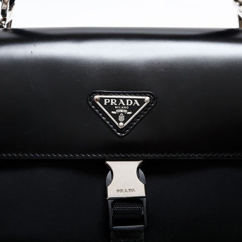 PRADA leather smartphone case Waist bag black WS20311