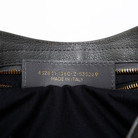 BALENCIAGA Classic City Metallic Edge 2way Shoulder Bag gray WS20312