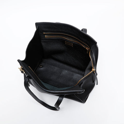 Salvatore Ferragamo Leather Amy Shoulder Bag black WS20314