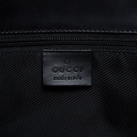 GUCCI GG Canvas Jackie Shoulder Bag black WS20318