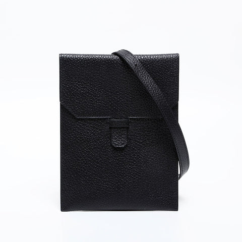 HERMES Amelie ◻︎D stamp, made in 2000 Shoulder Bag gray WS20329