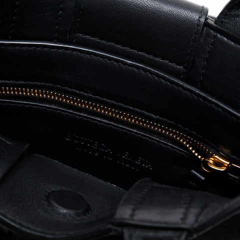 BOTTEGAVENETA Arco 2way Nappa Leather Shoulder Bag black WS20330