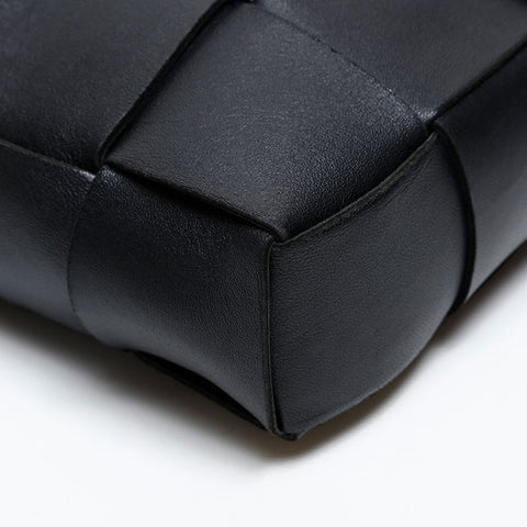 BOTTEGAVENETA Arco 2way Nappa Leather Shoulder Bag black WS20330