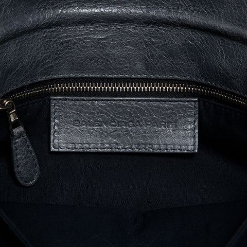 BALENCIAGA Giant Leather Clutch bag gray WS20331