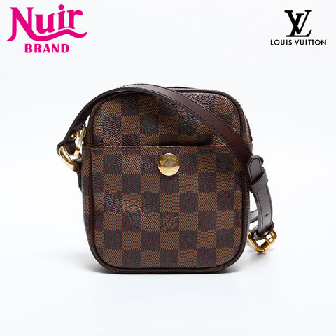 LOUIS VUITTON 2005 Lift Damier Shoulder Bag Brown WS20333