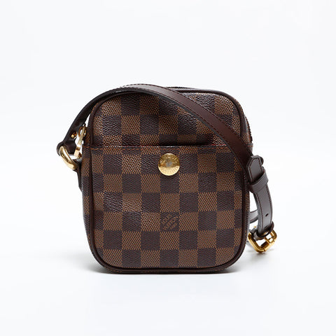 LOUIS VUITTON 2005 Lift Damier Shoulder Bag Brown WS20333