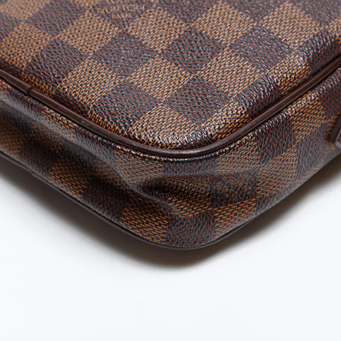 LOUIS VUITTON 2005 Lift Damier Shoulder Bag Brown WS20333