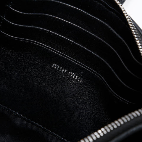 Miu Miu Materasse Bijoux Shoulder Bag black WS20334
