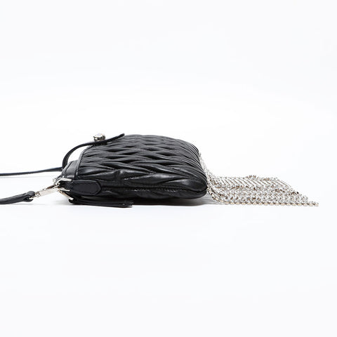 Miu Miu Materasse Bijoux Shoulder Bag black WS20334