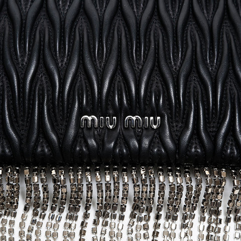 Miu Miu Materasse Bijoux Shoulder Bag black WS20334