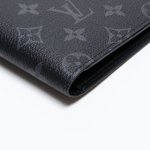 LOUIS VUITTON Portefeuille Multiple Monogram Eclipse Bifold Wallet black WS20336