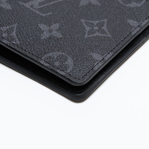 LOUIS VUITTON Portefeuille Multiple Monogram Eclipse Bifold Wallet black WS20336
