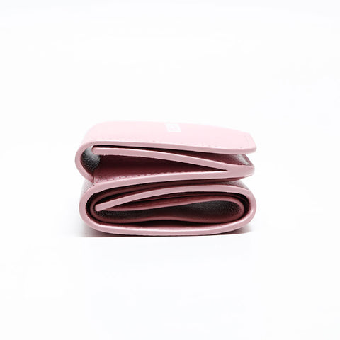 BALENCIAGA Cash Mini Compact Wallet Bifold Wallet pink WS20338
