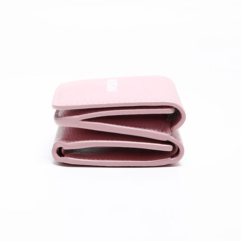 BALENCIAGA Cash Mini Compact Wallet Bifold Wallet pink WS20338