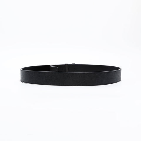 LOUIS VUITTON 2012 Sanctuary LV Size:42 belt black WS20340