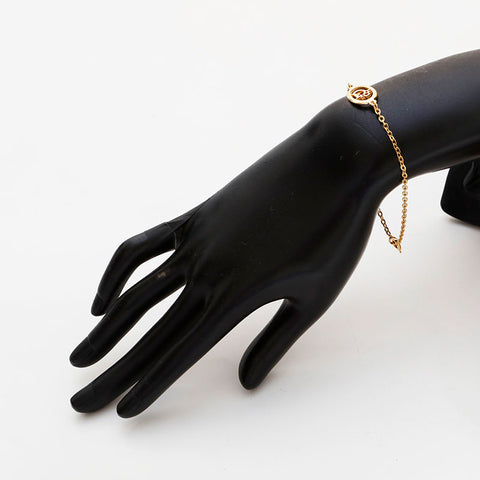 Christian Dior logo bracelet gold WS20345