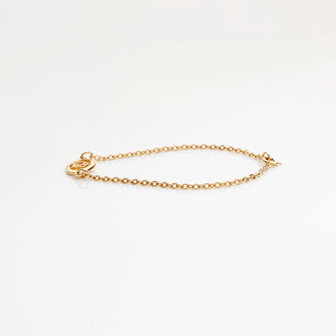 Christian Dior logo bracelet gold WS20345
