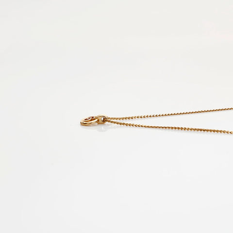 Christian Dior logo Necklace gold WS20346