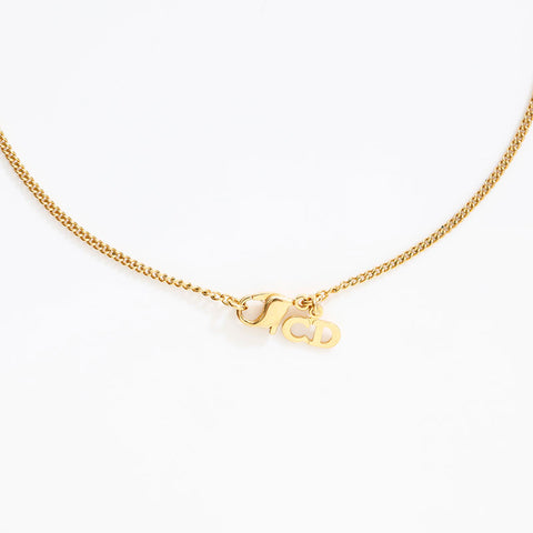 Christian Dior heart Necklace gold WS20347