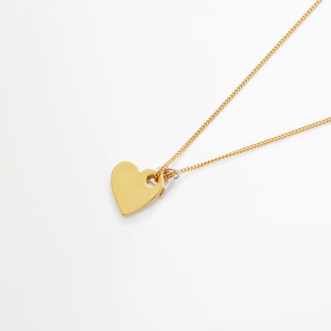 Christian Dior heart Necklace gold WS20347