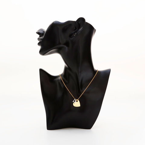 Christian Dior heart Necklace gold WS20347