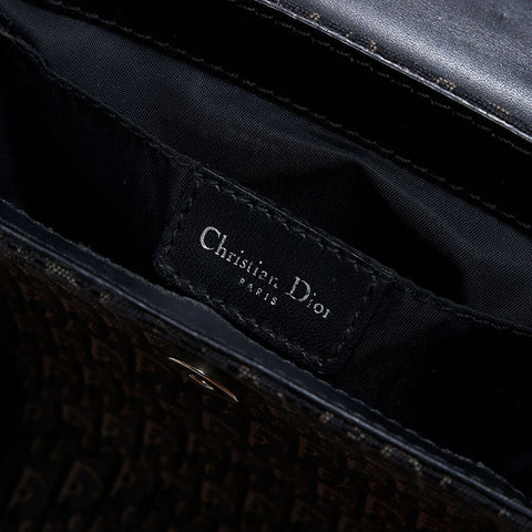 Christian Dior Trotter Street Chic Shoulder Bag black WS20348