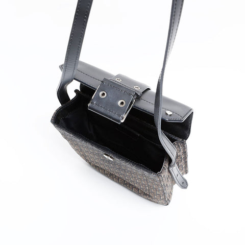 Christian Dior Trotter Street Chic Shoulder Bag black WS20348