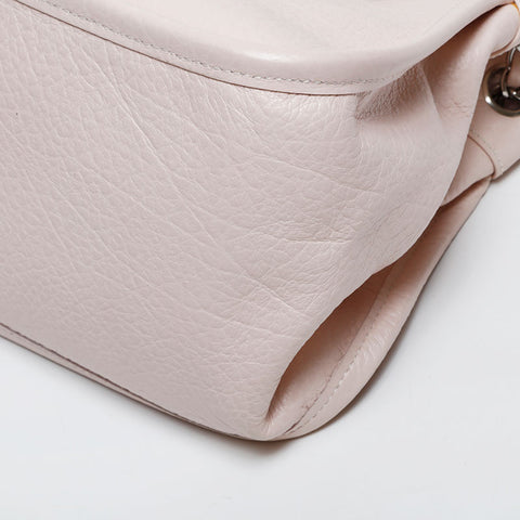 CHANEL No.8 2003-2004 Leather Chain 2.55 Shoulder Bag pink WS20350