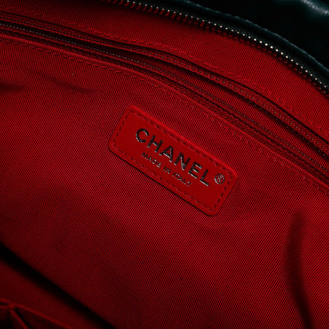 極美品 シャネル CHANEL 26番台 2018-2019 ガブリエル ドゥ レザー ショルダーバッグ  グリーン WS20351