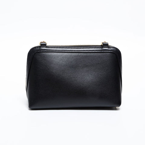 CELINE Clutch with Chain Cuir Triomphe Shoulder Bag black WS20356