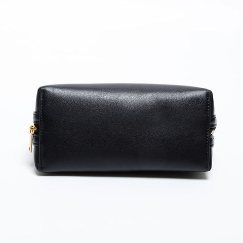 CELINE Clutch with Chain Cuir Triomphe Shoulder Bag black WS20356