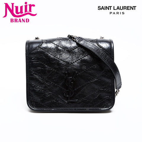 YVES SAINT LAURENT Niki Baby Chain Shoulder Bag black WS20357