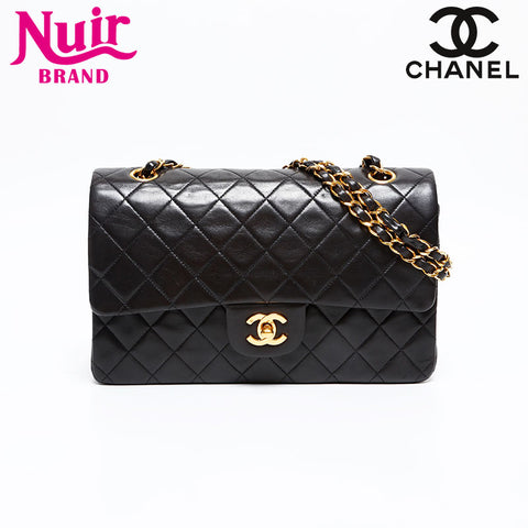CHANEL No. 2 Double flap Matelasse 1991-1994 Lambskin 9.8