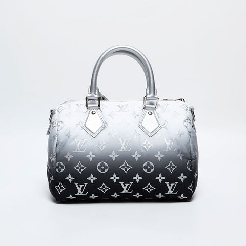 LOUIS VUITTON Monogram SKI Speedy Bandouliere 25 Boston bag