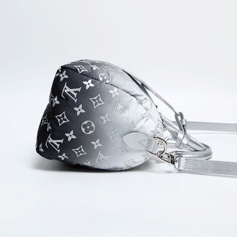LOUIS VUITTON Monogram SKI Speedy Bandouliere 25 Boston bag Silver WS20362