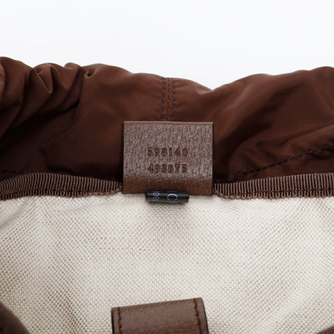 GUCCI Ophidia Large GG Supreme Backpack Â· Daypack Brown WS20363