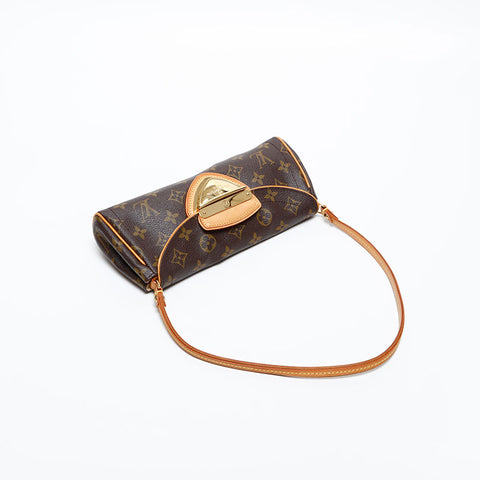 LOUIS VUITTON 2007 Monogram Pochette Beverly Shoulder Bag Brown WS20364