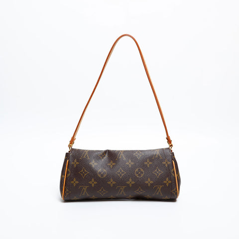 LOUIS VUITTON 2007 Monogram Pochette Beverly Shoulder Bag Brown WS20364