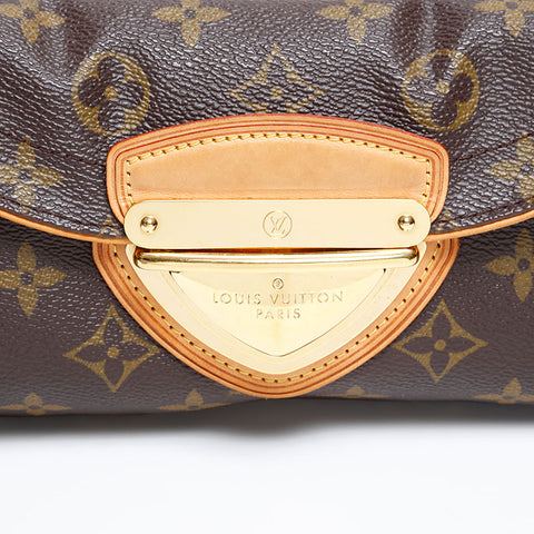 LOUIS VUITTON 2007 Monogram Pochette Beverly Shoulder Bag Brown WS20364