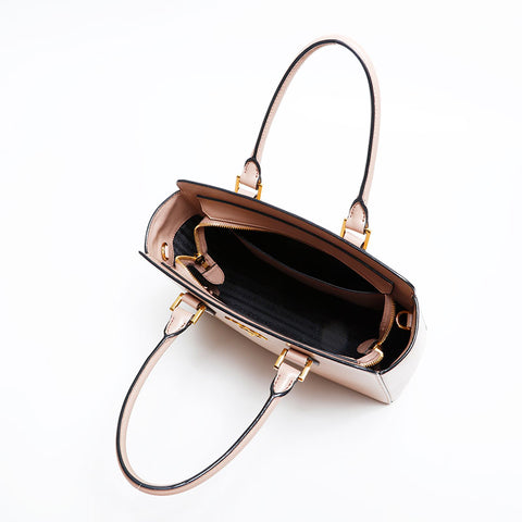 PRADA Saffiano Leather 2way Handbag pink WS20366