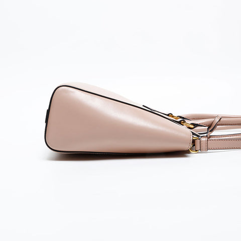 PRADA Saffiano Leather 2way Handbag pink WS20366