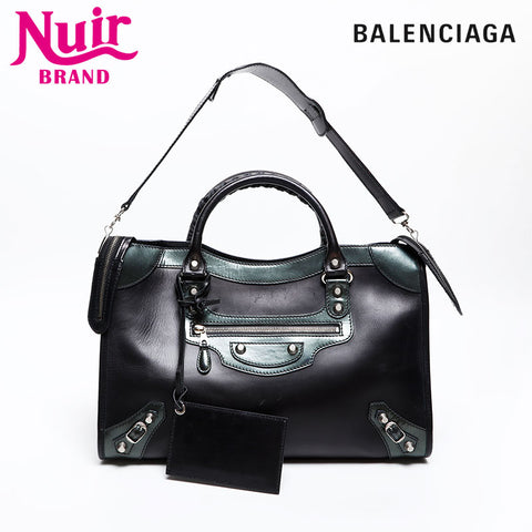 BALENCIAGA Nanocity Giant Tote Bag black WS20368