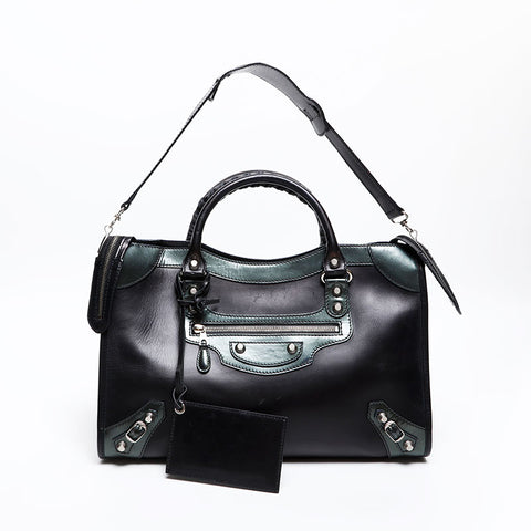 BALENCIAGA Nanocity Giant Tote Bag black WS20368