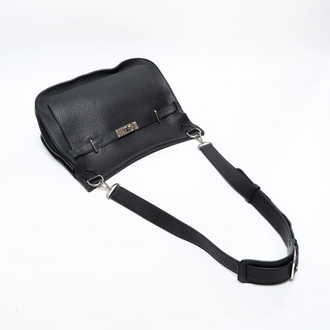HERMES 2010 model ◻︎N stamp Gypsiere 37 Shoulder Bag black WS20371