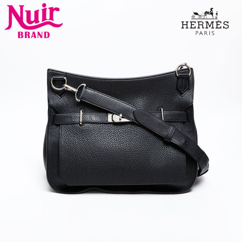 HERMES 2010 model ◻︎N stamp Gypsiere 37 Shoulder Bag black WS20371